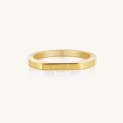 "f*ckit" — Daily Reminder Ring