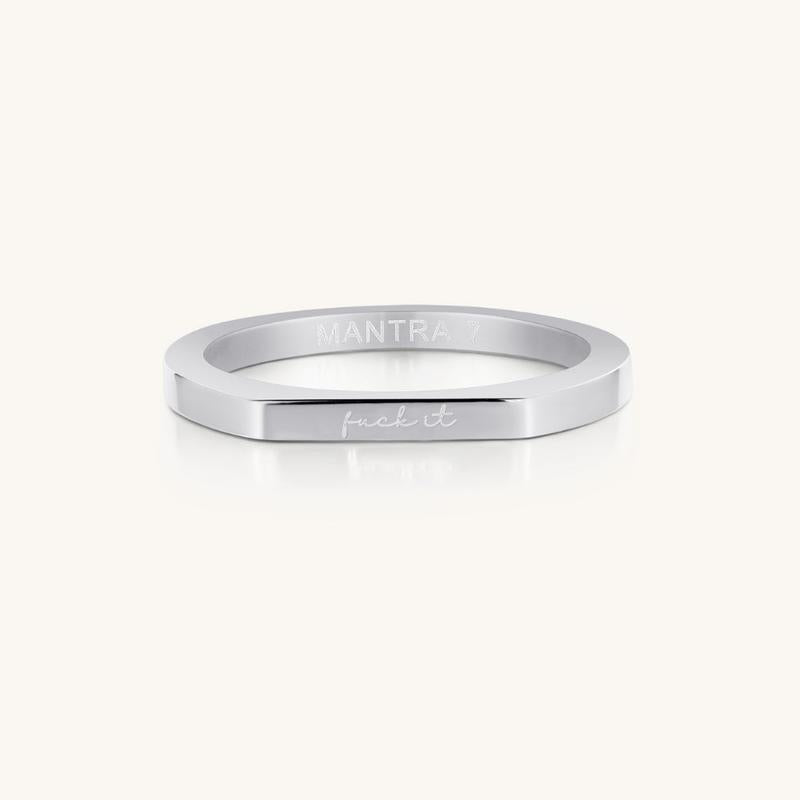 "f*ckit" — Daily Reminder Ring