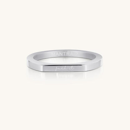 "f*ckit" — Daily Reminder Ring