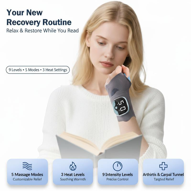 Valaaya™ – Wrist Massager with Heat Therapy
